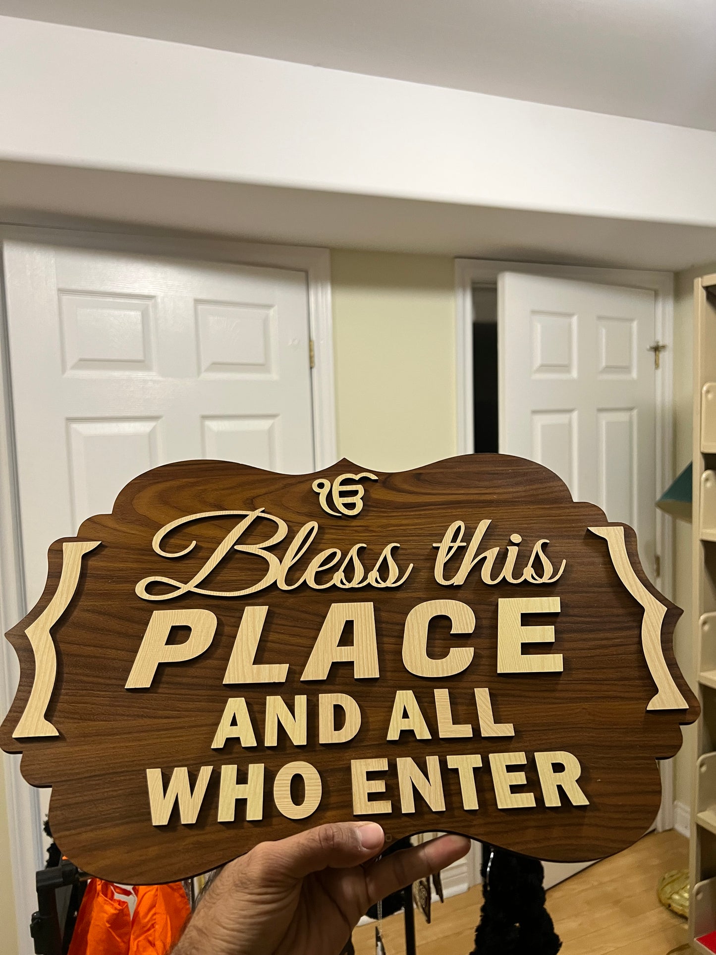Bless this place wall hanging