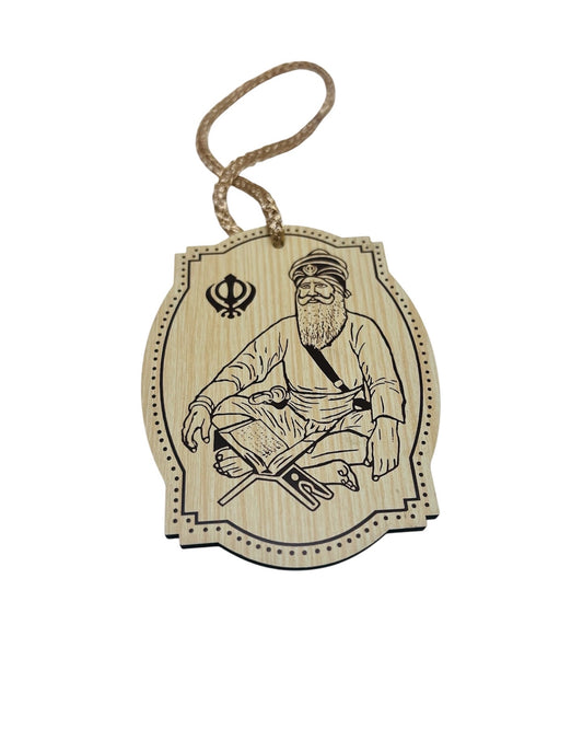 Baba Deep singh ji car hanging